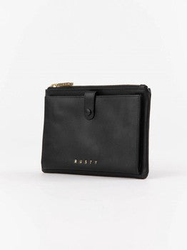 Rusty Grace Leather Pouch Black