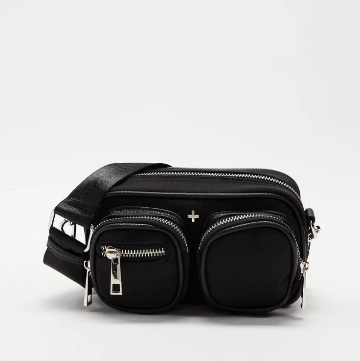 Peta + Jain Lala Black Nylon/Silver