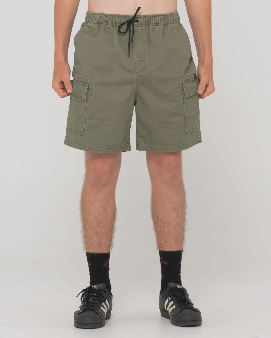 Rusty Camper Elastic Hybrid Walkshort