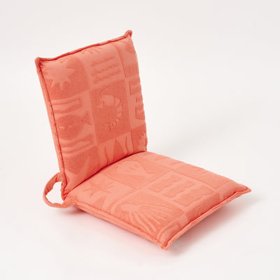 Sunny Life Terry Folding Seat De Playa Coral