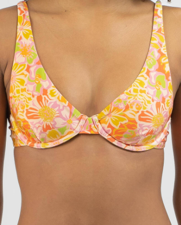 Rhythm Evangeline Floral Underwire Top