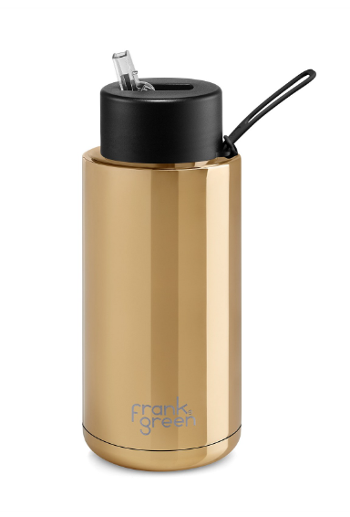 Frank Green Stainless Steel Ceramic Reusable Limited Edition w Straw Lid