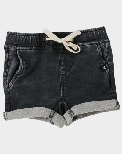 St Goliath Screen Short Washed Black