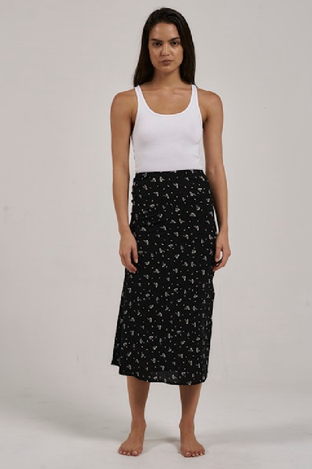Thrills Nightshade Bias Skirt