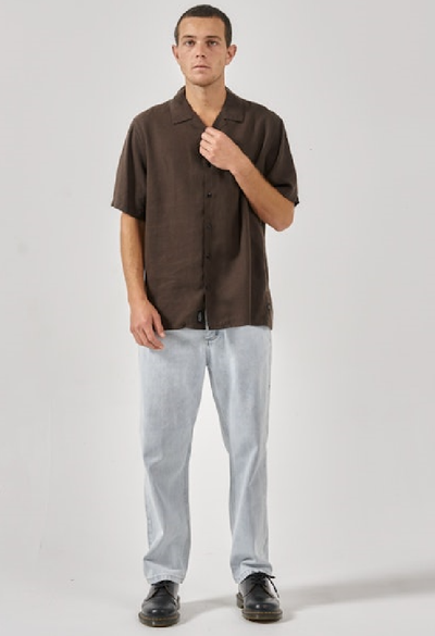 Thrills Hemp Minimal Thrills Bowling Shirt