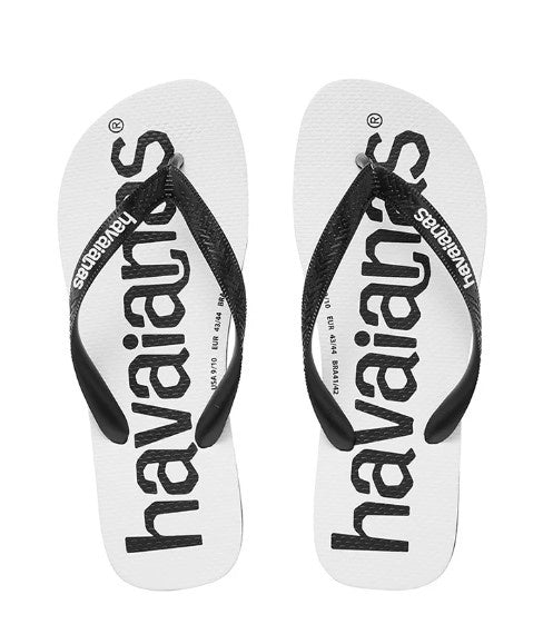 Havaianas Top Logo Mania Black/White