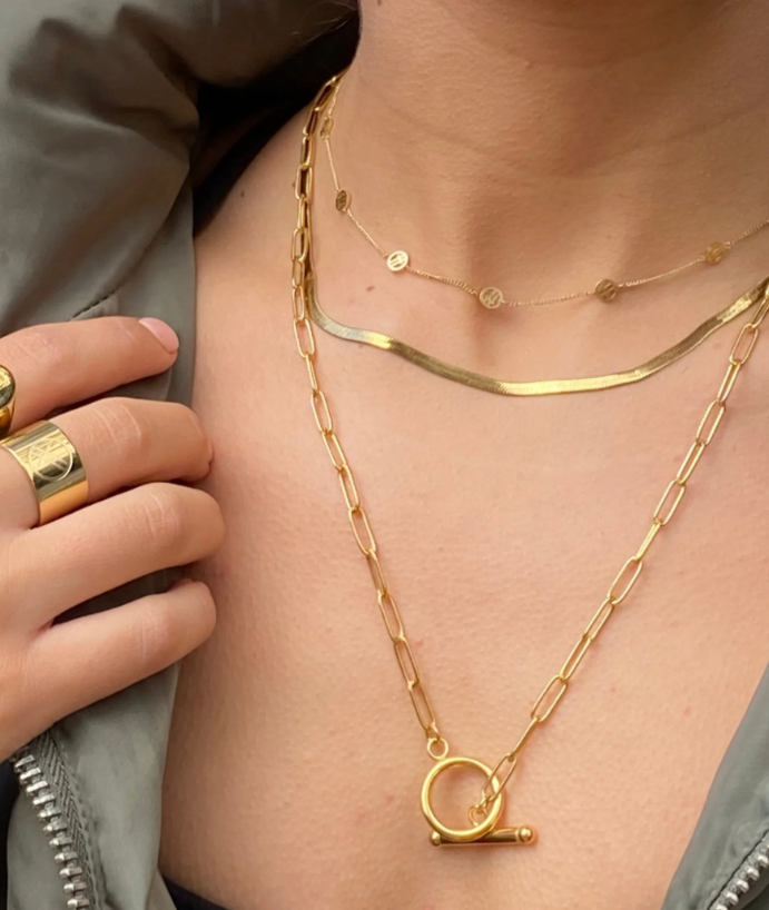 Ever Game Day Gold Necklace