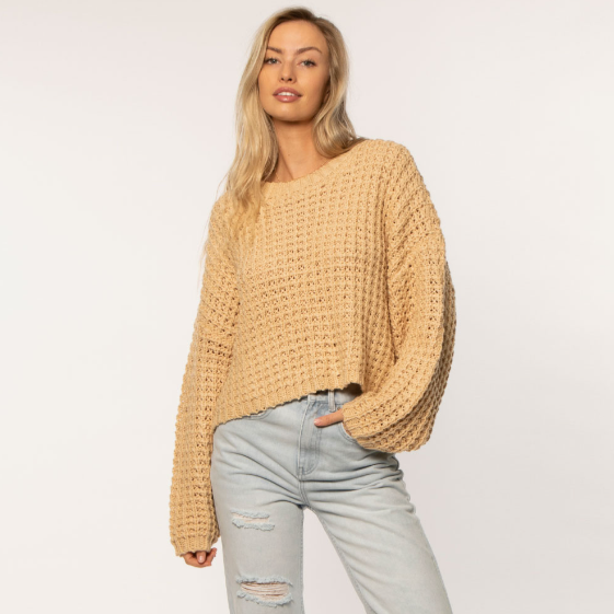 Amuse Society Alyvia Ls Sweater