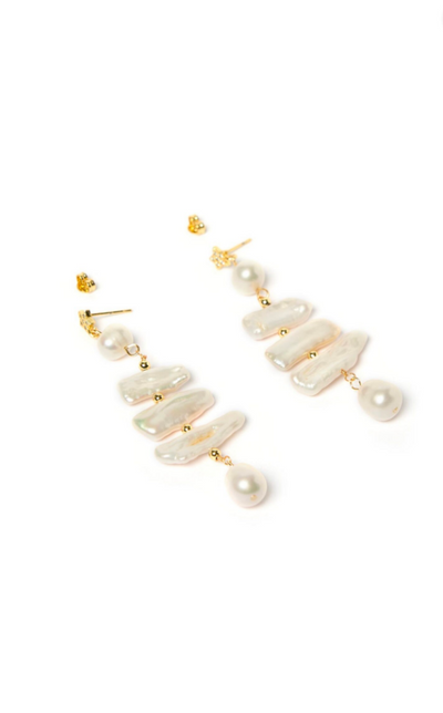 Arms of Eve Anat Pearl Earrings