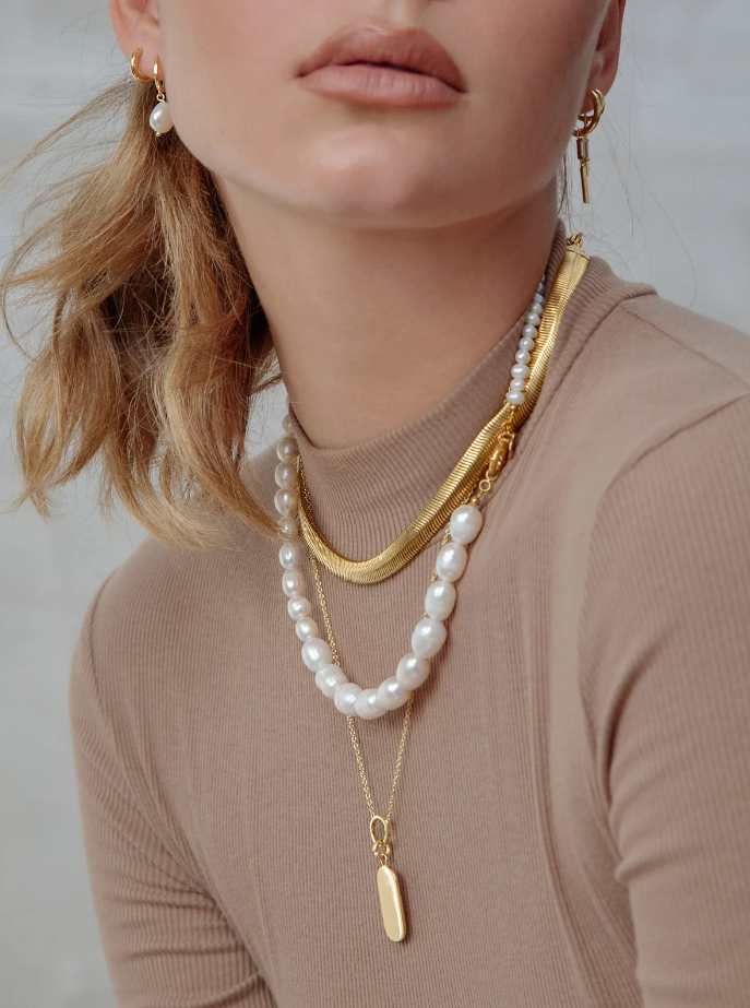 Arms of Eve Annalise Pearl Necklace