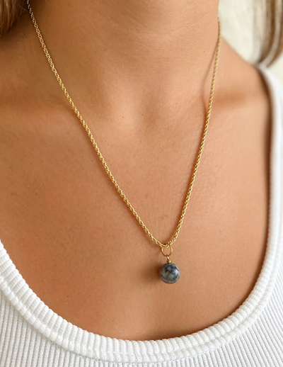 Arms of Eve Kiki Necklace Blue