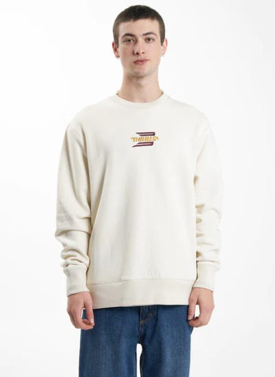 Thrills Steadfast Oversize Crew - Unbleached