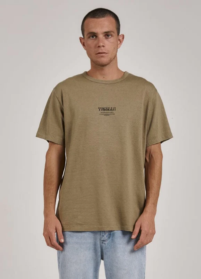 Thrills Hemp High Standards Merch Fit Tee - Aloe