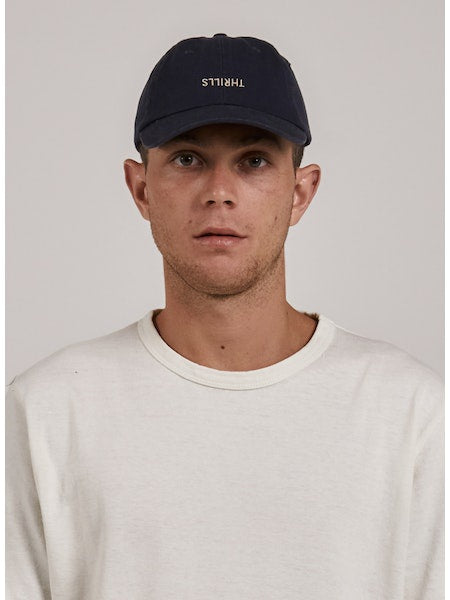 Thrills Minimal Thrills 6 Panel Cap - Station Navy