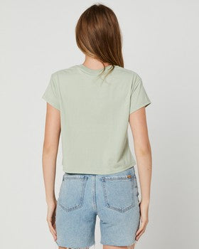 Rusty Palm Classic Slim Fit Crop Tee