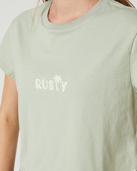 Rusty Palm Classic Slim Fit Crop Tee