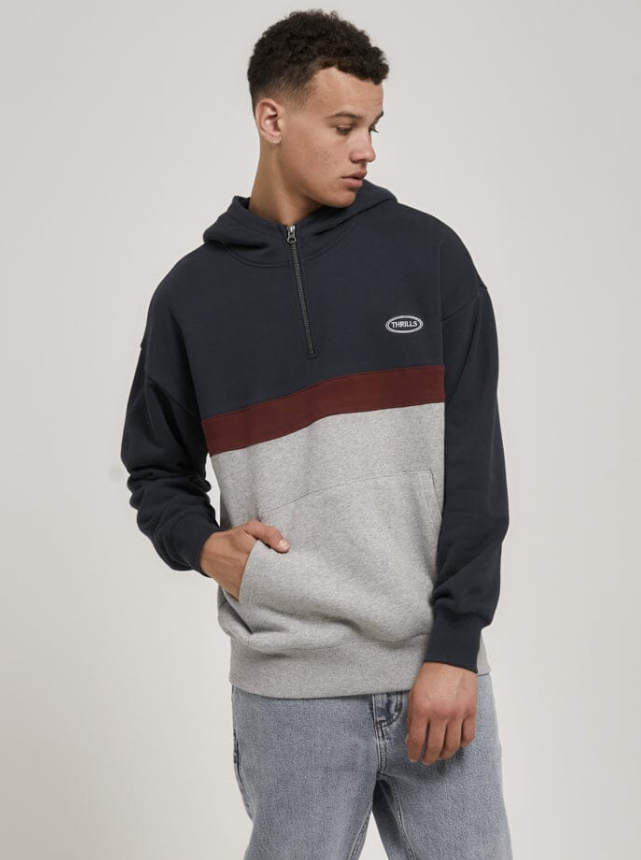 Thrills Chariot Panel Slouch Pull On Hood