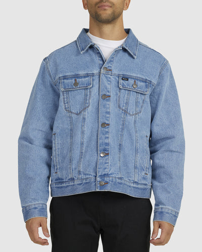 RVCA Vintage Lined Denim Jacket