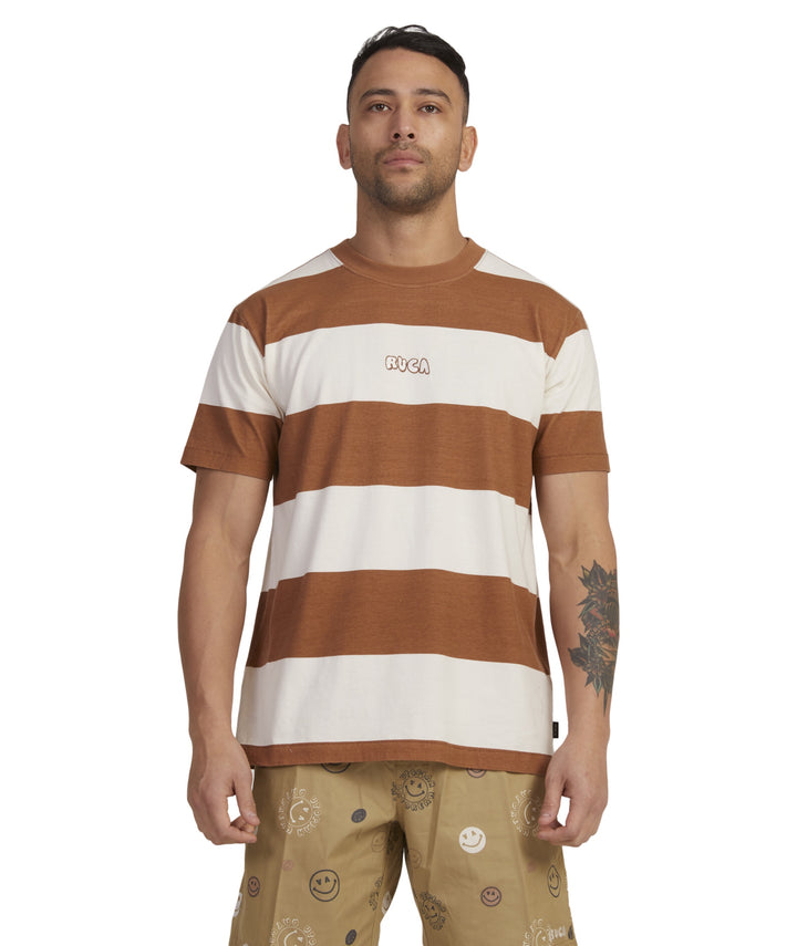 RVCA Utopian Stripe SS Tee