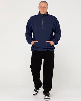 Rusty Middle Section Crew Polar Fleece