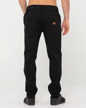 Rusty Mid Boy Straight Fit Elastic Pant