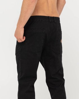 Rusty Mid Boy Straight Fit Elastic Pant