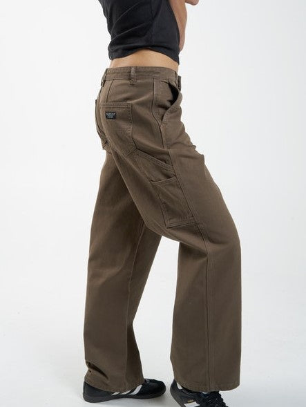 Thrills Slouch Carpenter Twill Pant - Desert