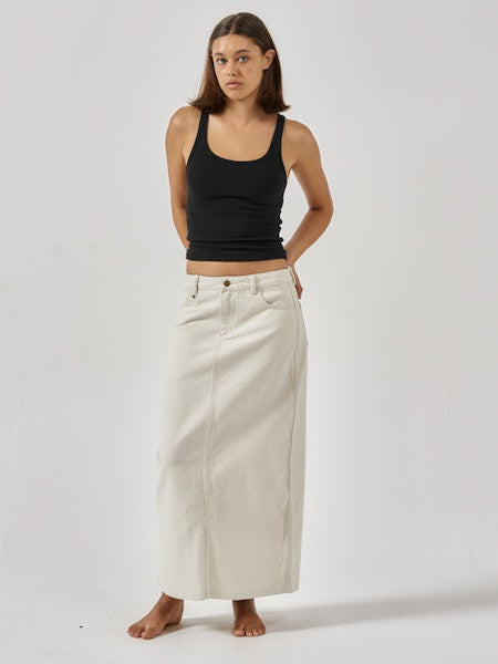 Thrills Frankie Skirt - Heritage White