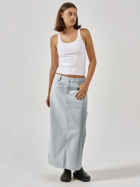 Thrills Frankie Skirt - Faded Dust Blue