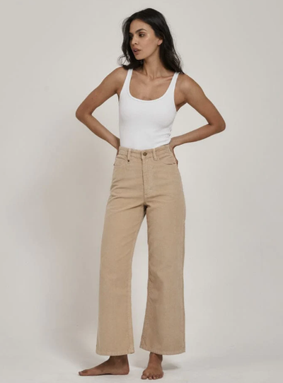 Thrills Holly Cord Pant Soft Tan