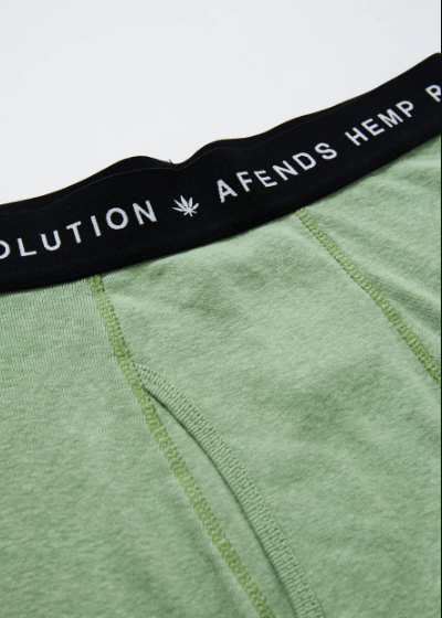 Afends THC Hemp Boxer Briefs Moss
