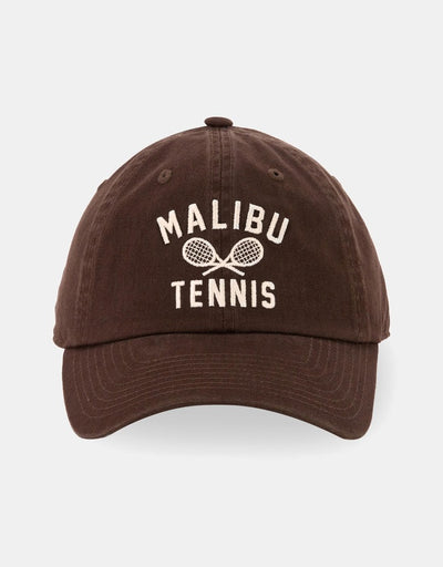 American Needle Malibu Tennis Ball Park Cap Chocolate