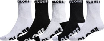 Globe Kids Sock 5PK size 2-8
