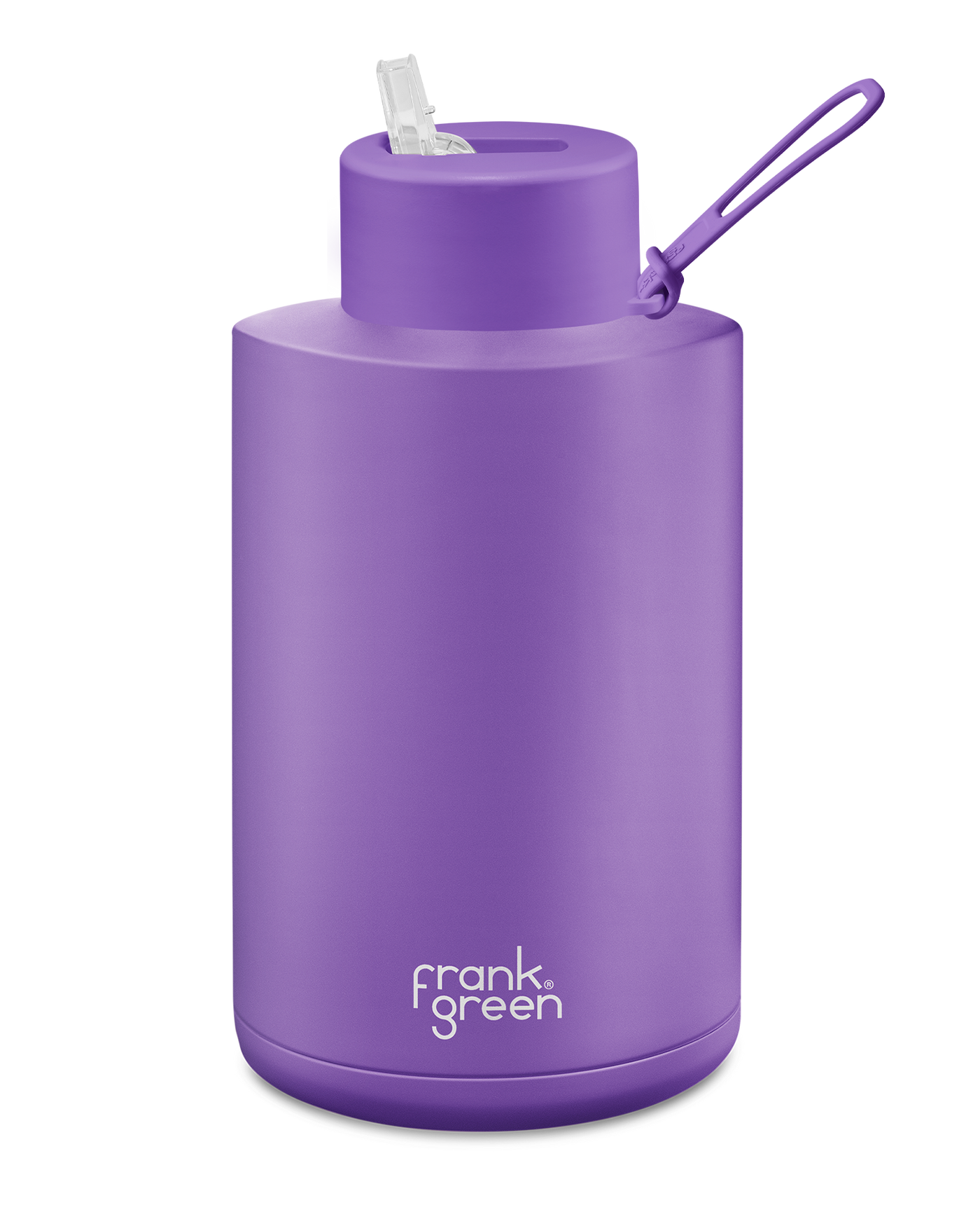 Frank Green Stainless Steel Ceramic Reusable Bottle 68oz Cosmic Purple