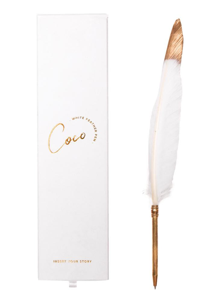 Axel &amp; Ash Coco Feather Pen