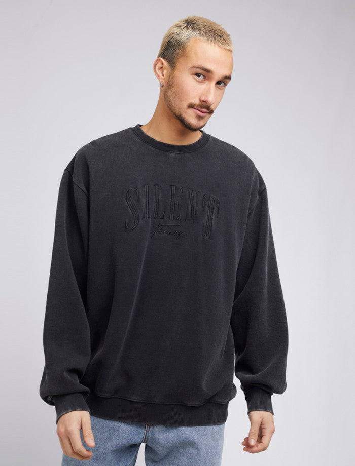 Silent Theory Embroided Pique Crew