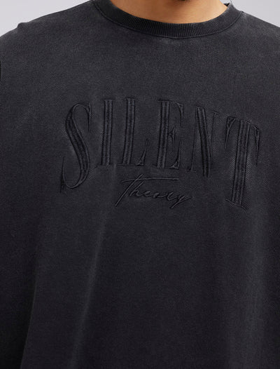 Silent Theory Embroided Pique Crew