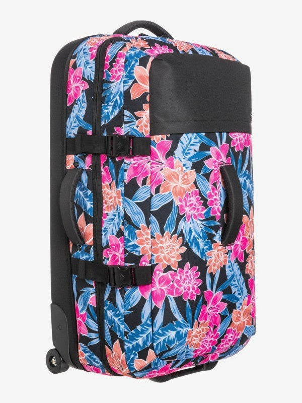 Roxy Fly Away Too Anthracite Tropical Oasis