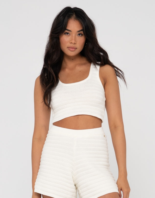 Rusty Elba Knit Crop Top