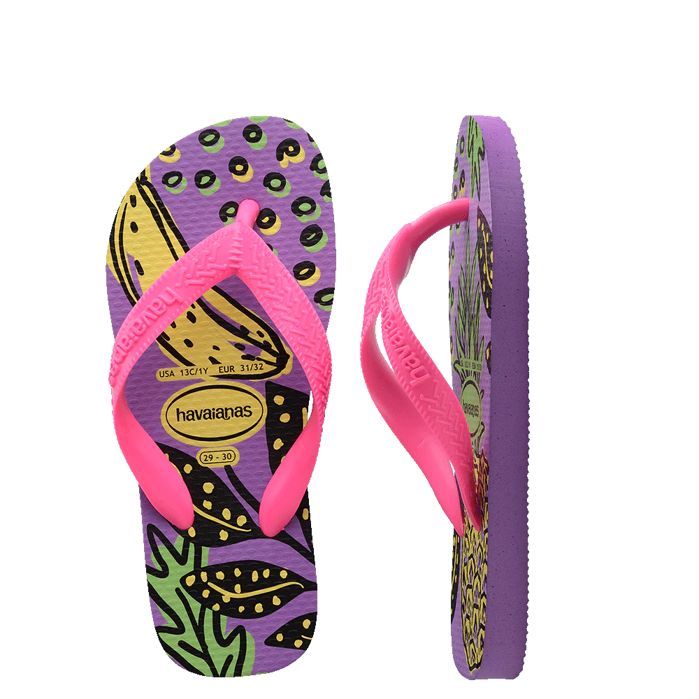 Havaianas Kids Top Fashion Purple