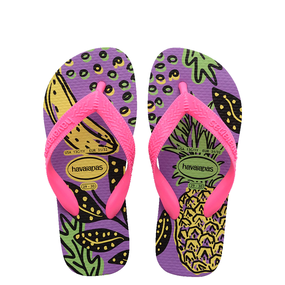 Havaianas Kids Top Fashion Purple