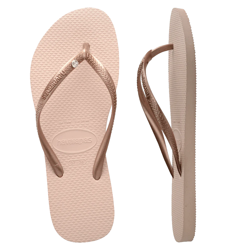 Havaianas Slim Crystal Ballet Rose