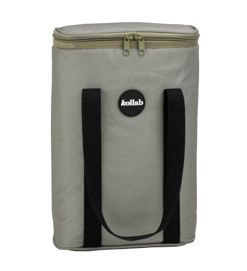 Kollab Holiday Wine Cooler Bag Khaki