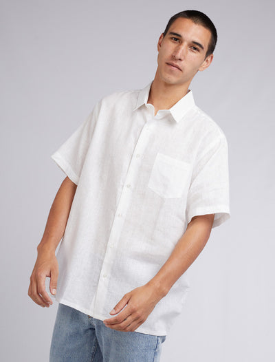 Rusty Overtone SS Linen Shirt