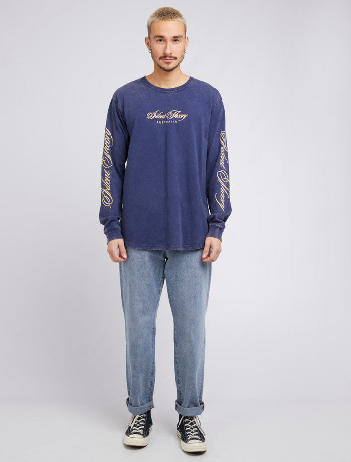 Silent Theory Premo Script Long Sleeve Tee