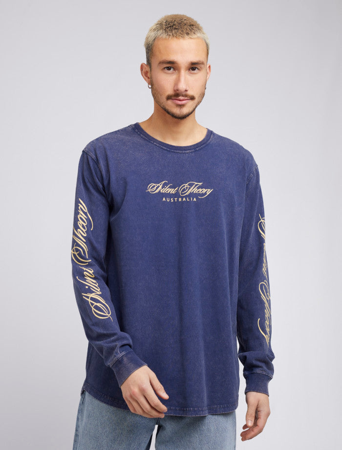 Silent Theory Premo Script Long Sleeve Tee