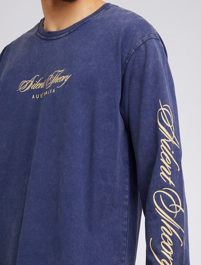 Silent Theory Premo Script Long Sleeve Tee