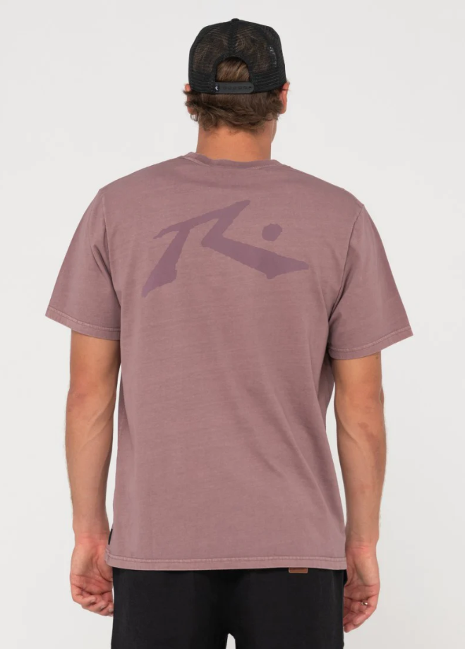 Rusty Comp Wash SS Tee Purple Rain