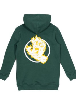 Santa Cruz Ringed Flame Hand Hoody