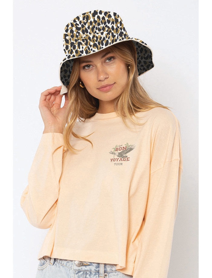 Amuse Society Spotted You Bucket Hat